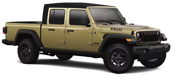 2025 Jeep Gladiator Willys
