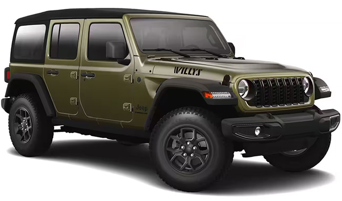 2025 Jeep Wrangler Willys
